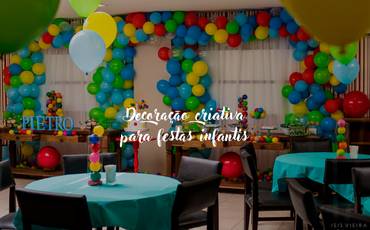 Decoração criativa para festa infantil: 11 ideias criativas