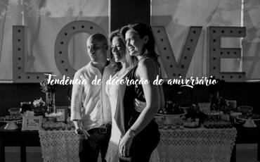 Tendência de decoração de aniversário em 2018
