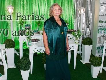 Videos Outros eventos de Ana Farias 70 anos