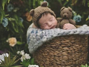 Newborn de Daniel - 16 dias de muita lindeza e fofura