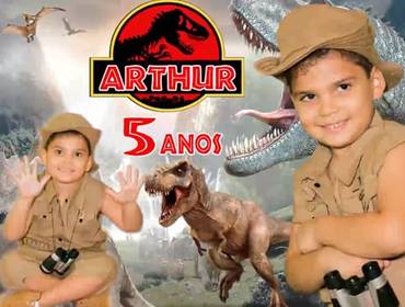 Videos Infantil de Arthur 5 anos - Filmagem
