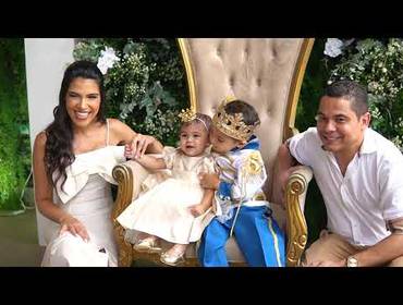 1 aninho de 1 ano Liz e 3 anos Théo 