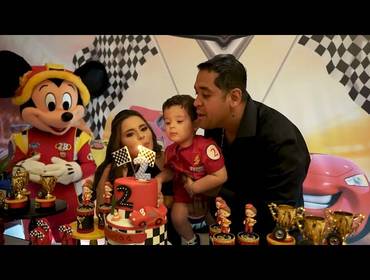 2 anos de 2 anos do Lucas