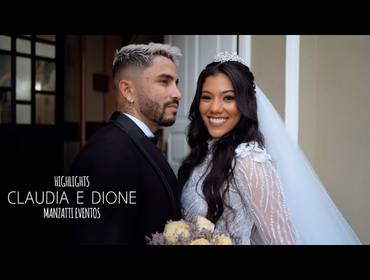 Casamentos de HIGHLIGHTS || CLAUDIA E DIONE