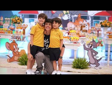 5 anos de 5 Anos Otto e 7 Anos Theo