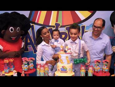 1 aninho de 1 Ano Leonardo e 6 Anos Danillo