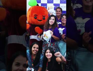 Produções para Empresas de Aniversário Super Laranja- ONG- Shopping Nova Iguaçu