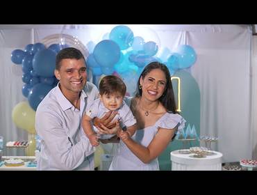 1 aninho de 1 aninho do Lucca