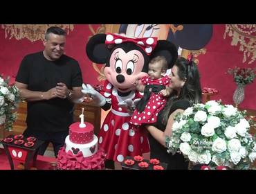 FILME INFANTIL de Maria Eduarda - 1 aninho