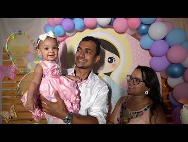 Batizado de Batizado e aniversário Maria Alícia