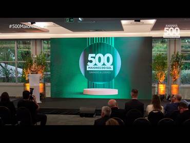Eventos Corporativos de As 500 Maiores do Sul 2023 - Grupo Amanhã