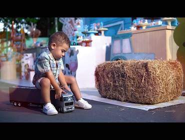 2 anos de 2 Anos do Gael