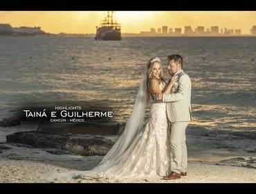 Casamentos de INCRÍVEL CASAMENTO EM CANCÚN  Highlights || Tainá e Guilherme