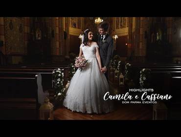 Casamentos de BÉLISSIMO CASAMENTO NA IGREJA | HIGHLIGHTS | CAMILA E CASSIANO