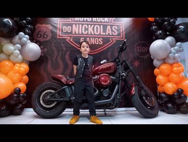 6 anos de 6 anos do Nickolas
