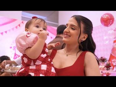 1 aninho de 1 ANO DA ESTHER E 3 ANOS DA MARIA