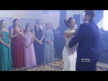 Casamentos de Ketlen e David - dança dos noivos