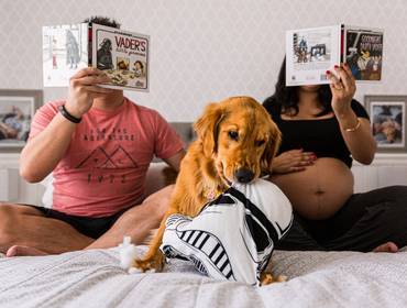 Gestante de Carol, Andy e Tsuki - Esperando você, Emily!