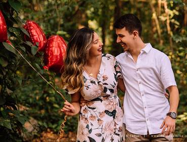 Ensaio de Casal de Inara + Gabriel ♥ Ensaio