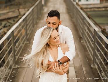 Ensaio de Casal de Jenny + Edu ♥ Ensaio