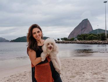 Ensaio Pet Externo de Entre Risadas e Patinhas: A História da Miúcha