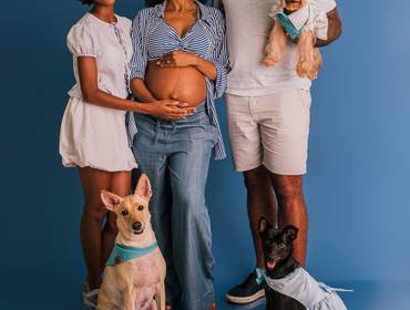 Estúdio Pet de Pretinha, Sushi e Romeu: Uma Família Inteira à Espera de um Novo Amor