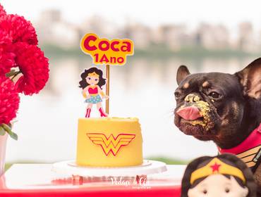 Smash the Cake de Acompanhamento Coca - 1 Ano