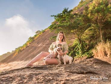 Ensaio Pet Externo de Ensaio Pet Peter e Clarinha