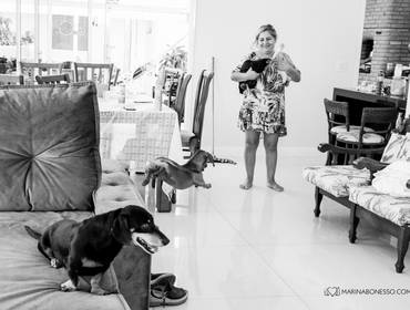 Família de Toda forma de amor