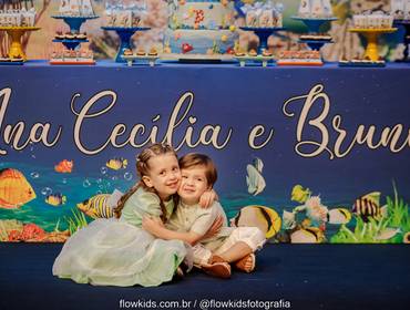Festa Infantil de Ana Cecília 5 anos e Bruno 3 anos