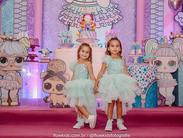 Aniversário Duplo de Maria Sophia 5 anos e Maria Flor 4 anos