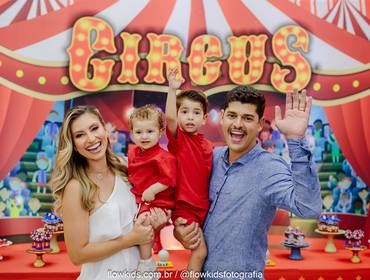 Festa Infantil de Nicolas 3 anos e Lucas 1 ano