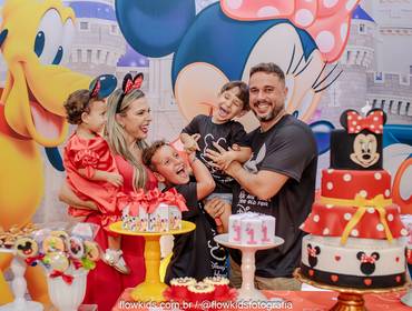 Festa Infantil de Alice 1 ano, Arthur 4 anos e Henrique 9 anos