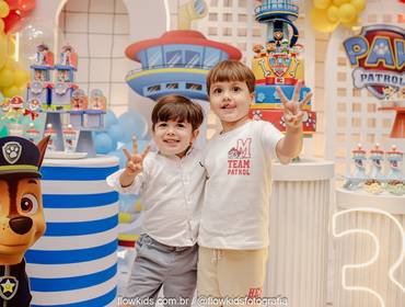 Festa Infantil de Joaquim e Miguel 3 anos