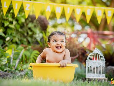 Sessão Externa de Heloisa 1 ano