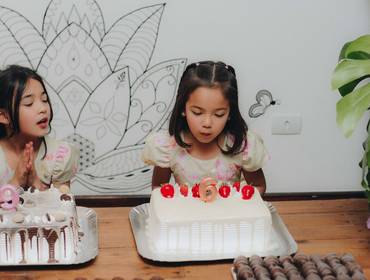 Aniversários de Júlia e Luana