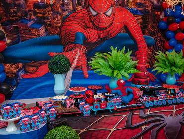 MENINOS de Lucas - Homen Aranha