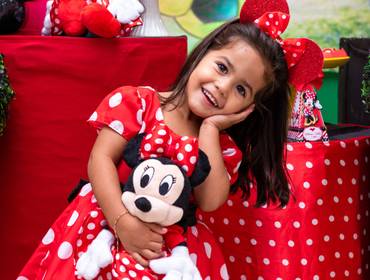 MENINAS de Maria Julia - Minie Vermelha