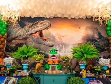 MENINOS de Jurassic Park / Dinossauros - Léo 