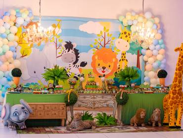 MENINOS de Miguel 1 Aninho - Safari Baby