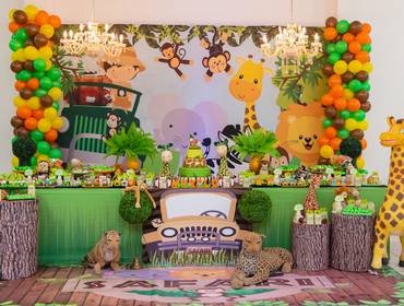 MENINOS de Safari - Murilo 1 Ano