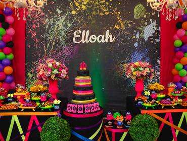 MENINAS de Neon - Elloah 10 Anos