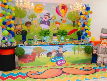 MENINOS de Mundo Bita - 1 Aninho do Theo