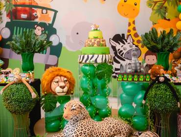 MENINOS de Safari - Arthur 1 aninho