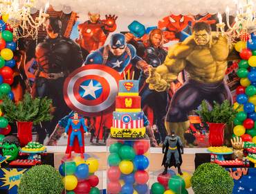 MENINOS de Heróis - Vingadores 