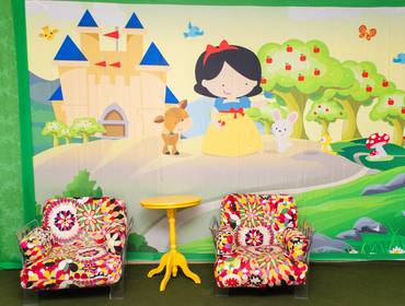 MENINAS de Branca de Neve 