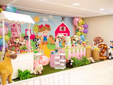 MENINAS de Fazendinha Rosa