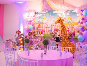 MENINAS de Circo Rosa