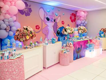 MENINAS de Stitch e Angel