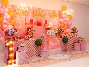 MENINAS de Realeza Rosa